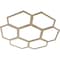 Ekena Millwork Florin Wood Fretwork Pierced Ceiling Medallion, Birch, 28"OD x 12"ID x 1/4"T CMWP28X28X0250FOBI - alternate 2